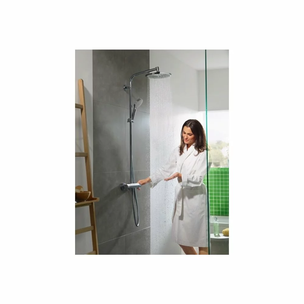 Coloana de dus cu baterie termostatata Hansgrohe Crometta S240