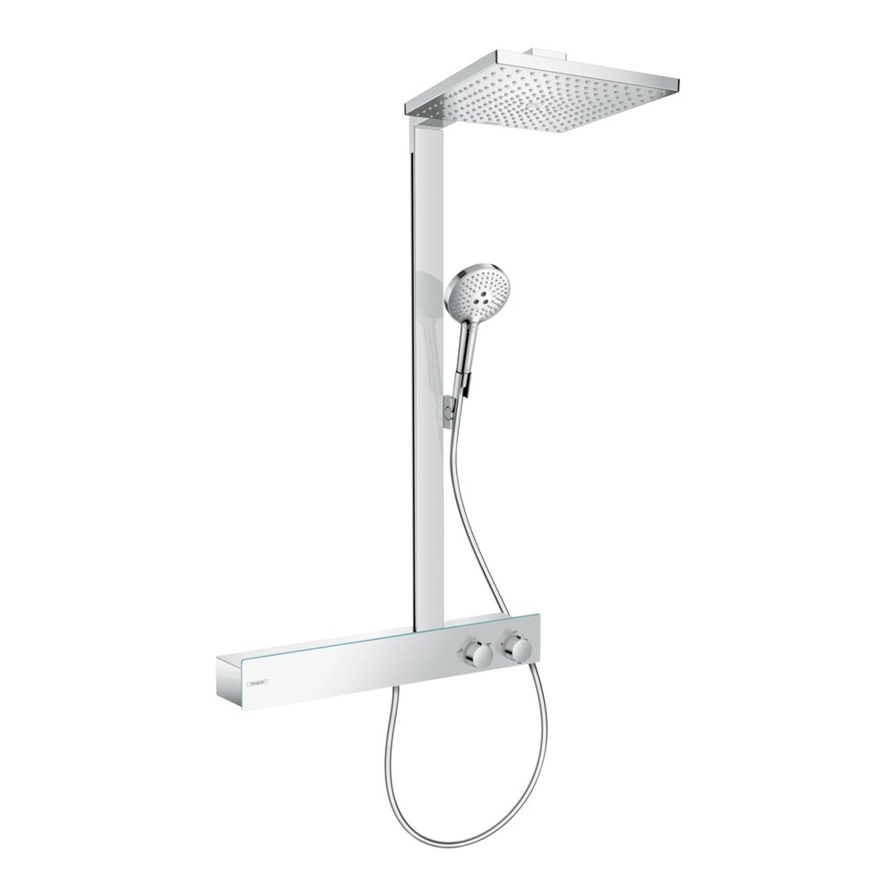 Coloana de dus cu baterie termostatata Hansgrohe Raindance Select E 360