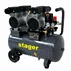 Compresor aer silentios 50L Stager HM0.75x2JW/50 8bar, 270L/min, monofazat, angrenare directa picture - 1