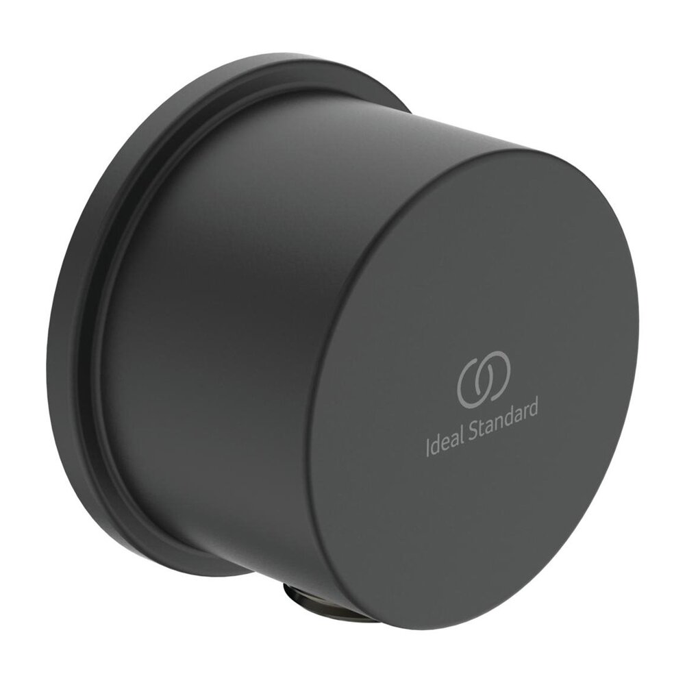 Cot conector de dus FixFit Ideal Standard negru mat IdealRain Round accesorii