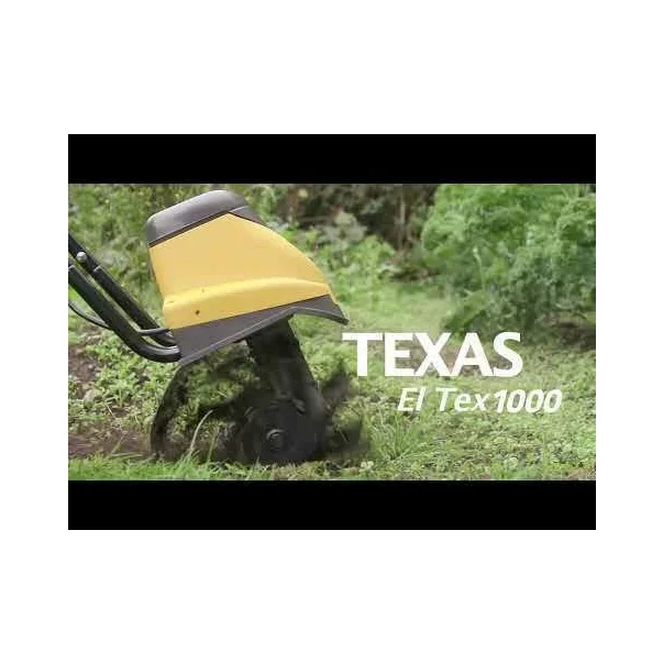 Cultivator electric pentru solarii Texas El-Tex 1000, gradini, 1000W, 230V, latime lucru 36cm, adancime lucru 20cm picture - 1
