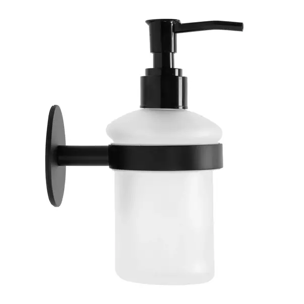 Dozator sapun lichid Rea 322217A finisaj alb - negru picture - 4
