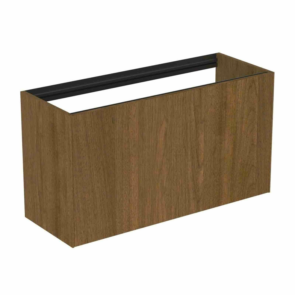 Dulap baza suspendat Ideal Standard Atelier Conca 1 sertar 100 cm finisaj nuc inchis Dulap baza suspendat Ideal Standard Atelier Conca 1 sertar 100 cm finisaj nuc inchis