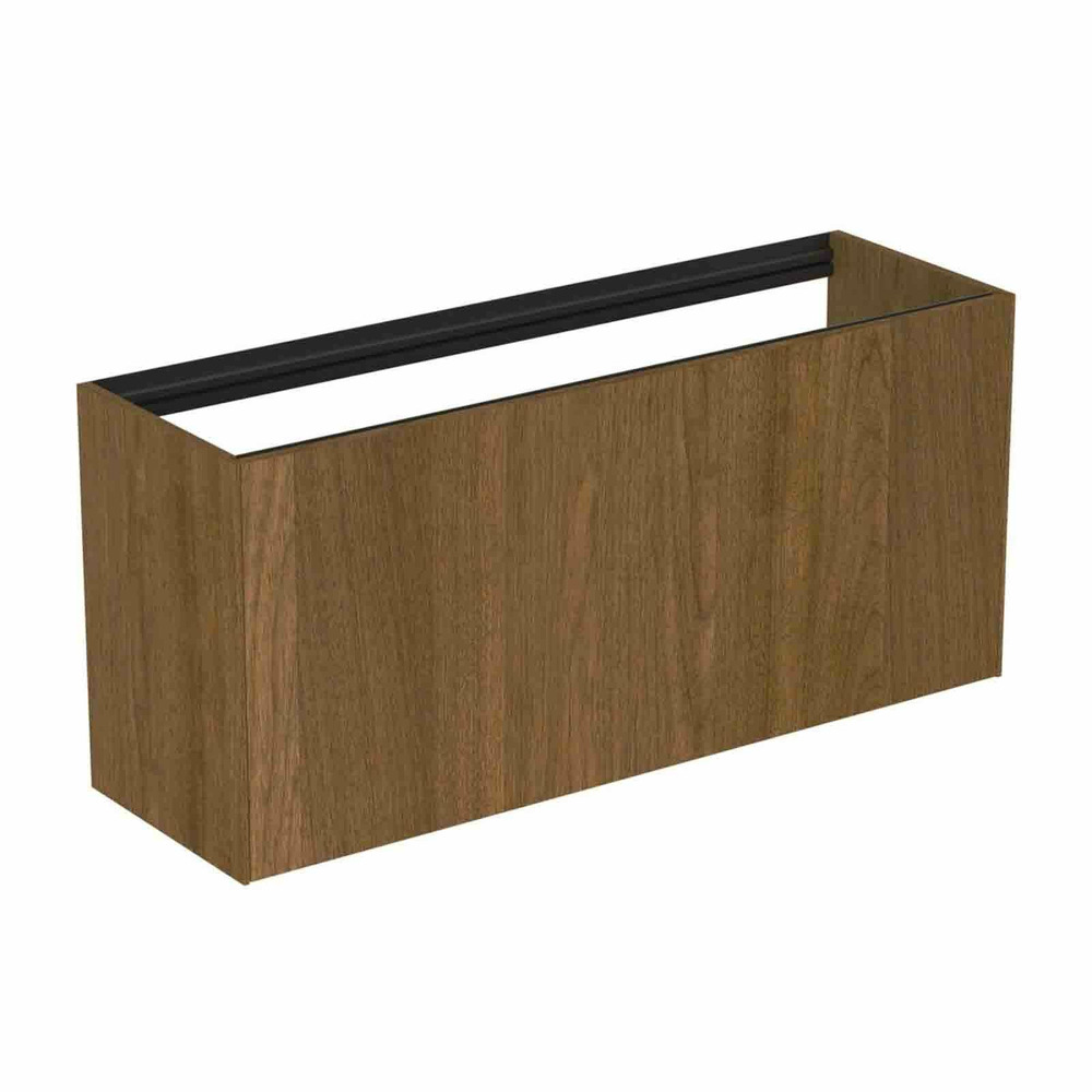 Dulap baza suspendat Ideal Standard Atelier Conca 1 sertar 120 cm finisaj nuc inchis Dulap baza suspendat Ideal Standard Atelier Conca 1 sertar 120 cm finisaj nuc inchis