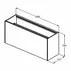 Dulap baza suspendat Ideal Standard Atelier Conca 1 sertar 120 cm finisaj stejar inchis picture - 6