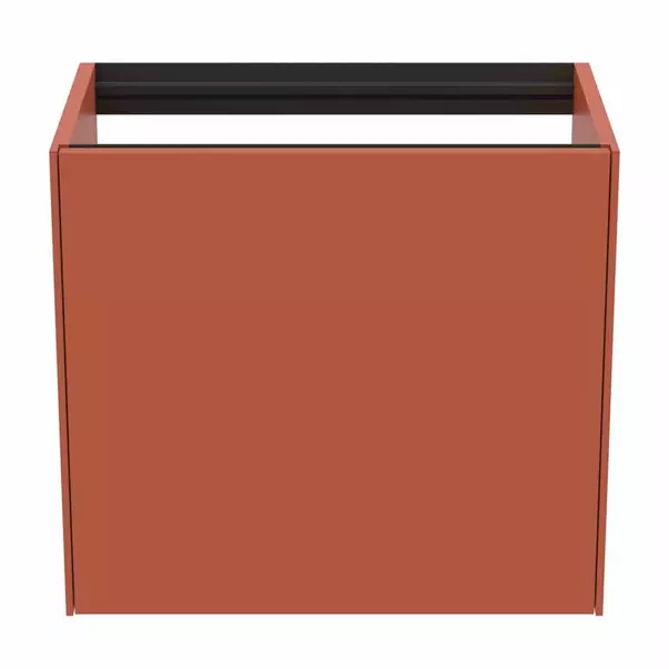Dulap baza suspendat Ideal Standard Atelier Conca 1 sertar 60 rosu - oranj mat picture - 5