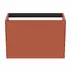 Dulap baza suspendat Ideal Standard Atelier Conca 1 sertar 80 rosu - oranj mat picture - 6