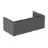 Dulap baza suspendat Ideal Standard Atelier Conca 1 sertar antracit mat 100 cm picture - 1