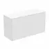 Dulap baza suspendat Ideal Standard Atelier Conca 1 sertar cu blat 100 cm alb mat picture - 1