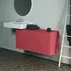 Dulap baza suspendat Ideal Standard Atelier Conca 1 sertar cu blat 120 cm rosu - oranj mat picture - 7