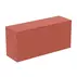Dulap baza suspendat Ideal Standard Atelier Conca 1 sertar cu blat 120 cm rosu - oranj mat picture - 1