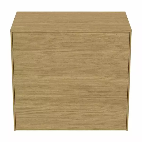 Dulap baza suspendat Ideal Standard Atelier Conca 1 sertar cu blat 60 cm finisaj stejar deschis picture - 7