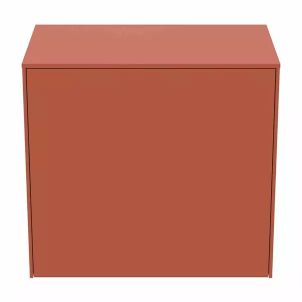 Dulap baza suspendat Ideal Standard Atelier Conca 1 sertar cu blat 60 cm rosu - oranj mat picture - 8