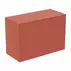 Dulap baza suspendat Ideal Standard Atelier Conca 1 sertar cu blat 80 cm rosu - oranj mat picture - 1
