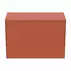 Dulap baza suspendat Ideal Standard Atelier Conca 1 sertar cu blat 80 cm rosu - oranj mat picture - 8
