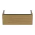 Dulap baza suspendat Ideal Standard Atelier Conca 1 sertar finisaj stejar deschis 100 cm picture - 7
