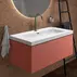 Dulap baza suspendat Ideal Standard Atelier Conca 1 sertar rosu - oranj 100 cm picture - 1