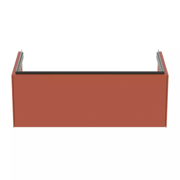 Dulap baza suspendat Ideal Standard Atelier Conca 1 sertar rosu - oranj 100 cm picture - 6