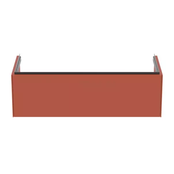 Dulap baza suspendat Ideal Standard Atelier Conca 1 sertar rosu - oranj 120 cm picture - 6
