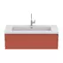 Dulap baza suspendat Ideal Standard Atelier Conca 1 sertar rosu - oranj 120 cm picture - 8