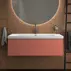 Dulap baza suspendat Ideal Standard Atelier Conca 1 sertar rosu - oranj 120 cm picture - 3