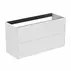Dulap baza suspendat Ideal Standard Atelier Conca 2 sertare 100 cm alb mat picture - 1