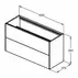 Dulap baza suspendat Ideal Standard Atelier Conca 2 sertare 100 cm alb mat picture - 6