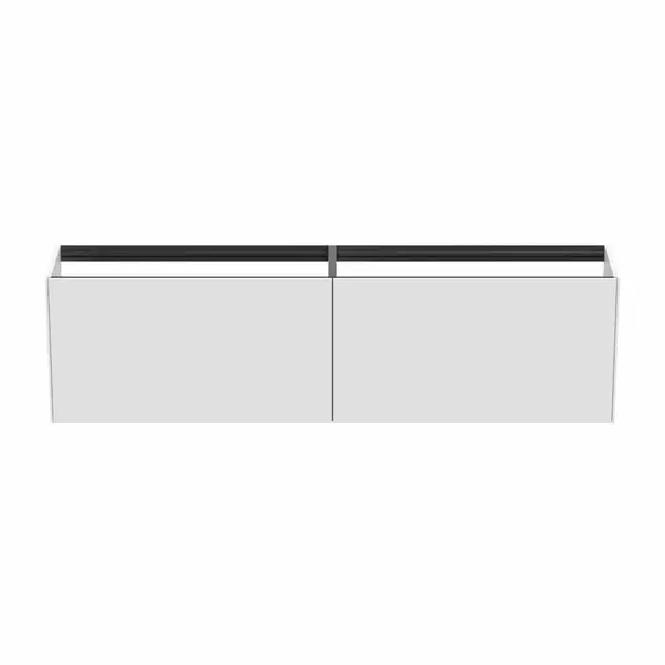 Dulap baza suspendat Ideal Standard Atelier Conca 2 sertare 200 cm alb mat picture - 5