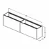 Dulap baza suspendat Ideal Standard Atelier Conca 2 sertare 200 cm finisaj stejar deschis picture - 6