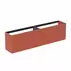 Dulap baza suspendat Ideal Standard Atelier Conca 2 sertare 200 cm rosu - oranj mat picture - 2