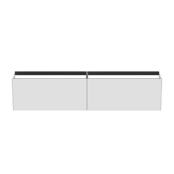 Dulap baza suspendat Ideal Standard Atelier Conca 2 sertare 240 cm alb mat picture - 3