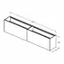 Dulap baza suspendat Ideal Standard Atelier Conca 2 sertare 240 cm antracit mat picture - 6