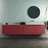 Dulap baza suspendat Ideal Standard Atelier Conca 2 sertare 240 cm rosu - oranj mat picture - 3
