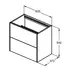 Dulap baza suspendat Ideal Standard Atelier Conca 2 sertare 60 cm alb mat picture - 6