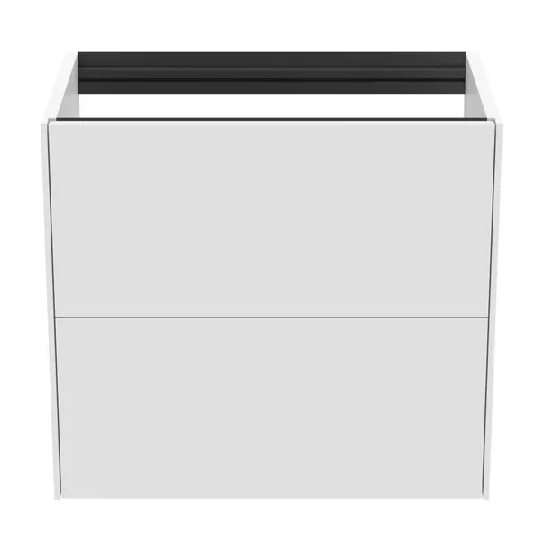 Dulap baza suspendat Ideal Standard Atelier Conca 2 sertare 60 cm alb mat picture - 4