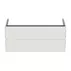 Dulap baza suspendat Ideal Standard Atelier Conca 2 sertare alb mat 120 cm picture - 6