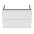 Dulap baza suspendat Ideal Standard Atelier Conca 2 sertare alb mat 80 cm picture - 5