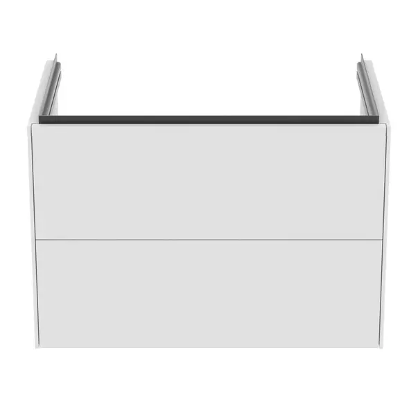 Dulap baza suspendat Ideal Standard Atelier Conca 2 sertare alb mat 80 cm picture - 5