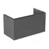Dulap baza suspendat Ideal Standard Atelier Conca 2 sertare antracit mat 100 cm picture - 1