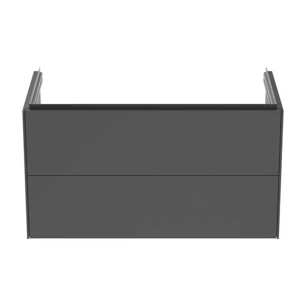 Dulap baza suspendat Ideal Standard Atelier Conca 2 sertare antracit mat 100 cm picture - 5
