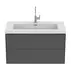 Dulap baza suspendat Ideal Standard Atelier Conca 2 sertare antracit mat 100 cm picture - 8