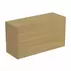 Dulap baza suspendat Ideal Standard Atelier Conca 2 sertare cu blat 100 cm finisaj stejar deschis picture - 2