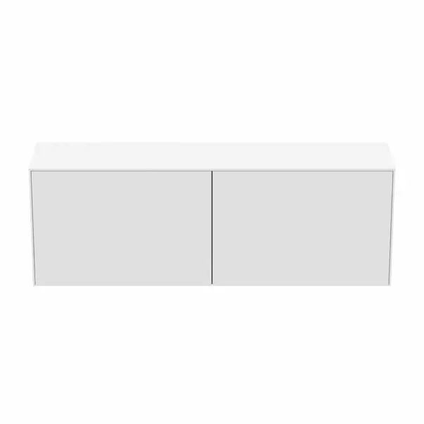 Dulap baza suspendat Ideal Standard Atelier Conca 2 sertare cu blat 160 cm alb mat picture - 6