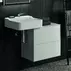Dulap baza suspendat Ideal Standard Atelier Conca 2 sertare cu blat 60 cm alb mat picture - 1