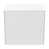 Dulap baza suspendat Ideal Standard Atelier Conca 2 sertare cu blat 60 cm alb mat picture - 5