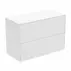 Dulap baza suspendat Ideal Standard Atelier Conca 2 sertare cu blat 80 cm alb mat picture - 1
