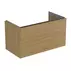 Dulap baza suspendat Ideal Standard Atelier Conca 2 sertare finisaj stejar deschis 100 cm picture - 1