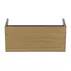 Dulap baza suspendat Ideal Standard Atelier Conca 2 sertare finisaj stejar deschis 120 cm picture - 5