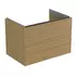 Dulap baza suspendat Ideal Standard Atelier Conca 2 sertare finisaj stejar deschis 80 cm picture - 1