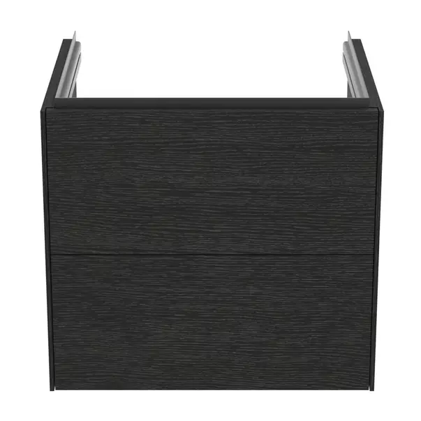 Dulap baza suspendat Ideal Standard Atelier Conca 2 sertare finisaj stejar inchis 60 cm picture - 5